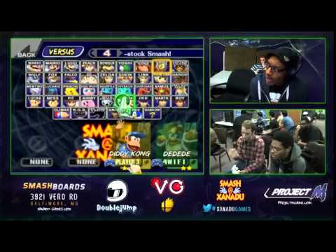 S@X 10/14/14 - Swag Apocalypse (Diddy Kong) vs 9k+1 (King Dedede, Yoshi) - Project M - Smash PM