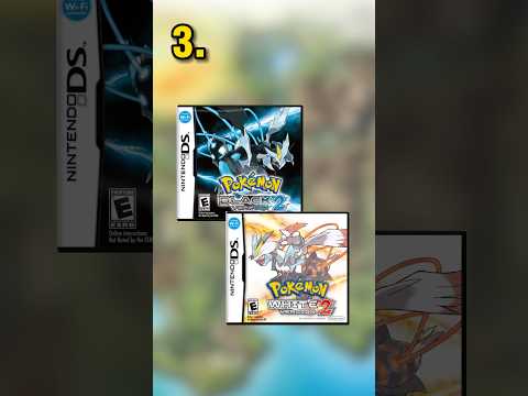 Ranking Every Pokemon Game on the Nintendo DS from Worst to Best
