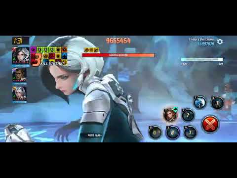Marvel Future Fight - T4 Luna Snow (Andromeda Suit) - 13.7m ABX - Mighty Ctp of Rage - Burn Season