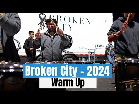 Broken City Percussion 2024 - Finals Night (Warm Up)
