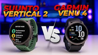 Suunto Vertical 2 vs Garmin Venu 4 – Top Outdoor & Fitness Watch Face-off