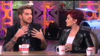 2015-07-20 Adam Lambert on The Talk - Interview & Ghost Town
