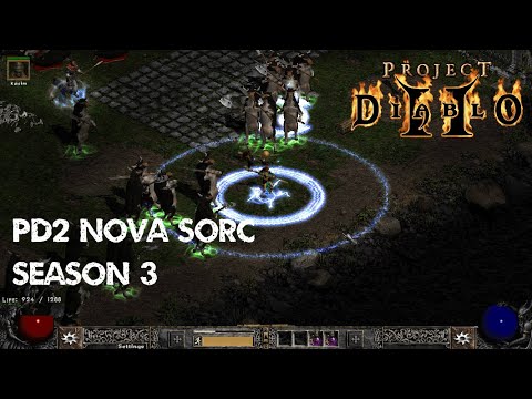 Project Diablo 2 - Nova Sorc - My Favourite Build All-time