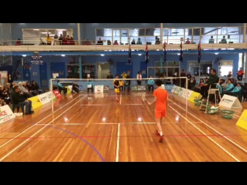 2017 Li-Ning U15 Australian Championships - Boys Singles Final