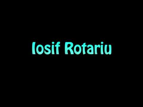 Learn How To Pronounce Iosif Rotariu