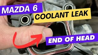 Mazda 6 coolant leak (onto transmission)