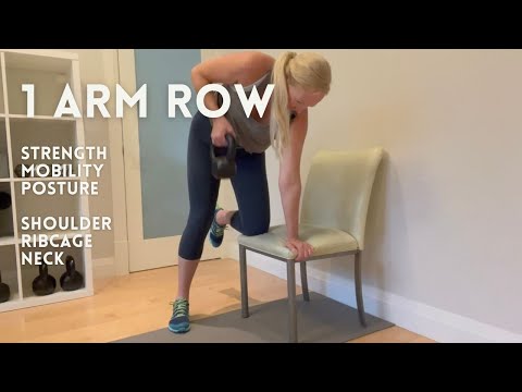 1 arm bent over row