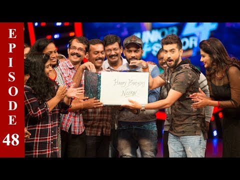 D4 Junior Vs Senior I Ep 48 - Happy B'day Neerav I Mazhavil Manorama