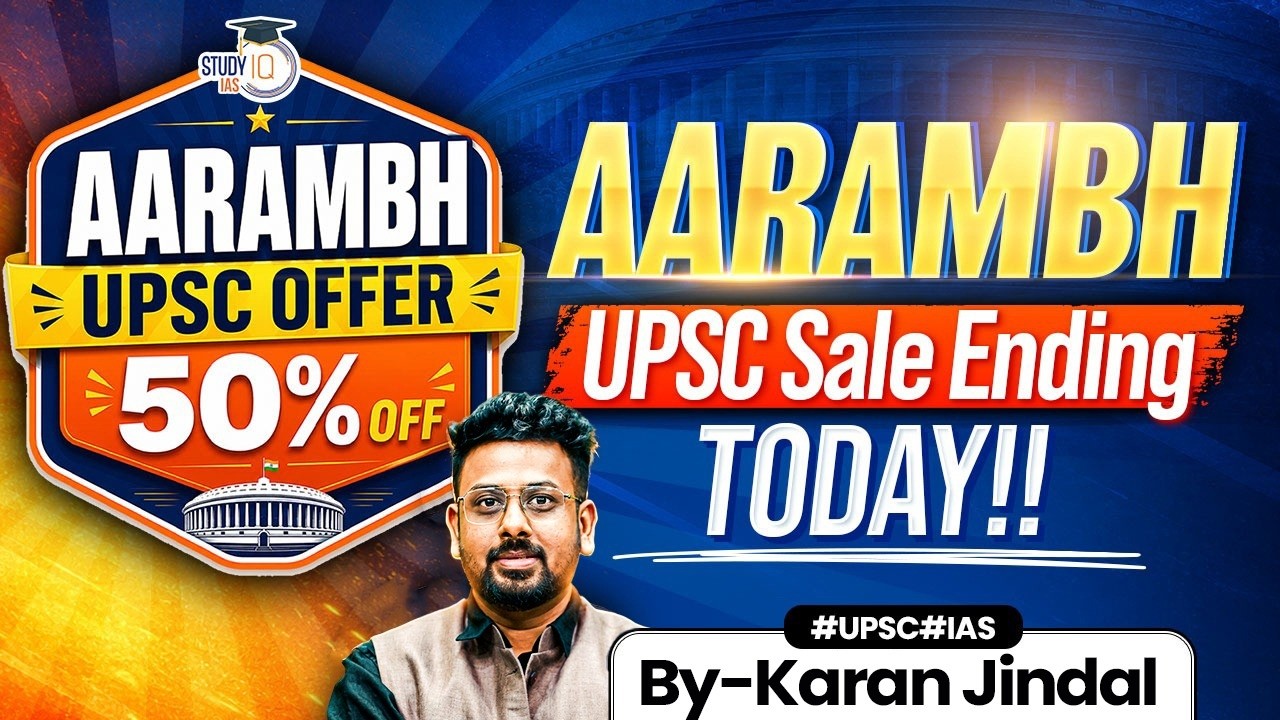 Final Hours! Enroll Now & Get 50% OFF on UPSC Courses | Karan Jindal