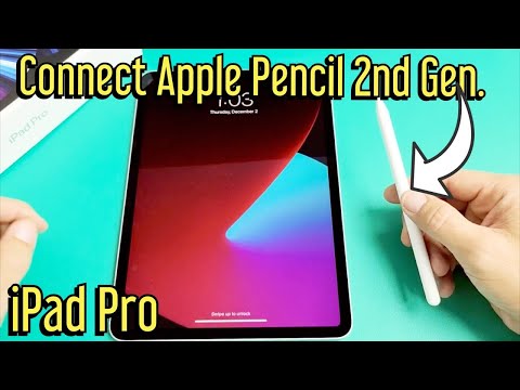 iPad Pro: How to Connect/Pair Apple Pencil 2nd Generation