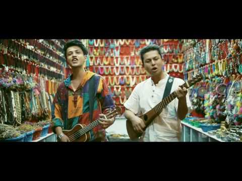 WALKING FIRIRI   (Thamel & Pokhara Lakeside) VIDEO 720P with Lyrics