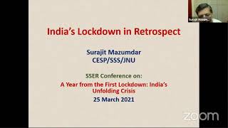 Surajit Mazumdar -- India's Lockdown in Retrospect: India's Unfolding Crisis