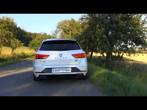 Leon Cupra 4 drive Sound Remus Axle Back s rezonatorem