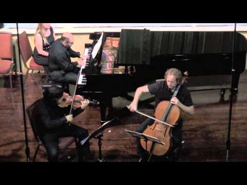 Maurice Ravel Trio (1914) performed by TrioInk