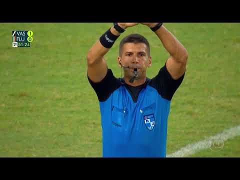 Globo HD - VAR utilizado pela 1º vez no Cariocão 2019 - Vasco x Fluminense