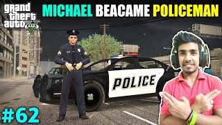 I BECAME A POLICE OFFICER TO SAVE HIM  GTA V GAMEP