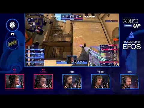 G2 new roster team comms vs NAVI | MIC'D UP