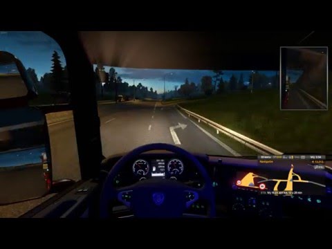 Euro Truck Simulator 2 Helsinki - stockholm RJL Scania 1080p Promods