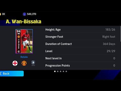 How To Train Wan-Bissaka in eFootball 2024