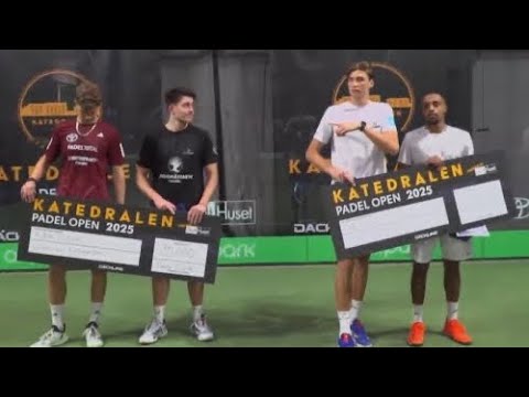 Highlights Final Katedralen Open Albin Olsson & Douglas Rutgersson vs Simon Yitbarek & Adam Axelsson