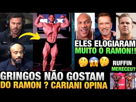 CARIANI DIZ QUE RAMON ESTÁ COM MORAL ALTA NA GRINGA - CITA RUFF DIESEL, ARNOLD , JAY CUTLER E MAIS
