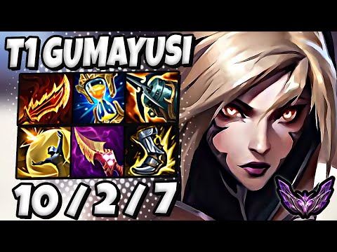 T1 Gumayusi Kaisa vs Sivir [ ADC ] Patch 25.15 Korea Master