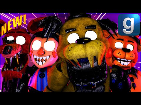 Gmod FNAF | Review | Brand New Corrupted Animatronic Ragdolls & More!