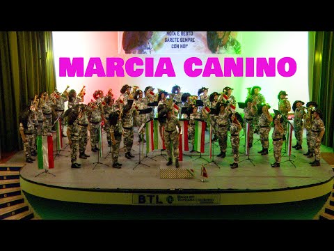 THE CANINE MARCH PLAYED BY THE FANFARE OF BEDIZZOLE