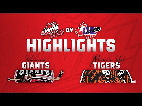 Vancouver Giants at Medicine Hat Tigers 10/12 | WHL Highlights 2024-25