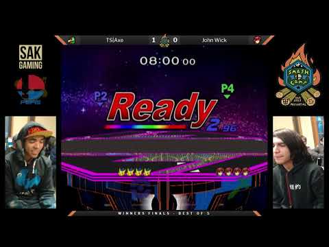 Smash Camp Winners Finals - TS|Axe (Falco) vs John Wick (Marth)