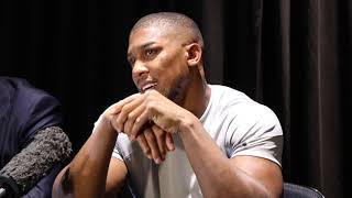 ANTHONY JOSHUA REACTS TO HIS DEVASTATING TKO DEFEAT TO ANDY RUIZ JR IN NEW YORK / JOSHUA v RUIZ
