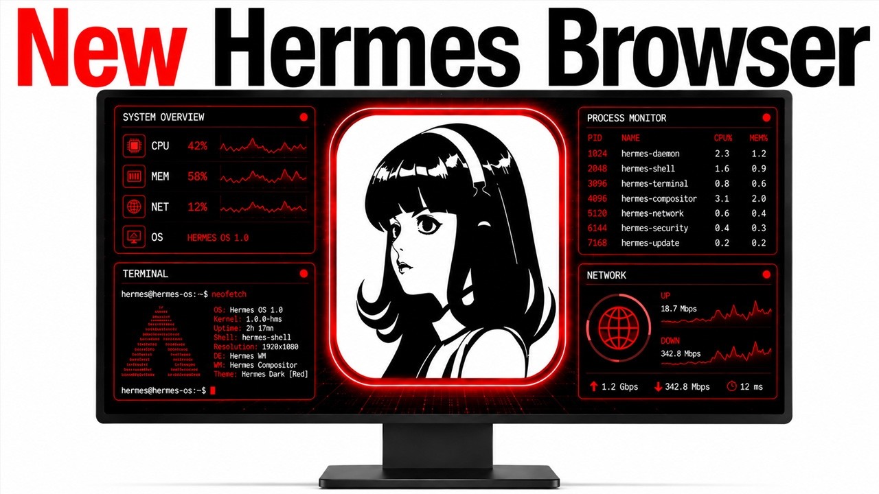 NEW Hermes Desktop Browser Update Is INSANE!