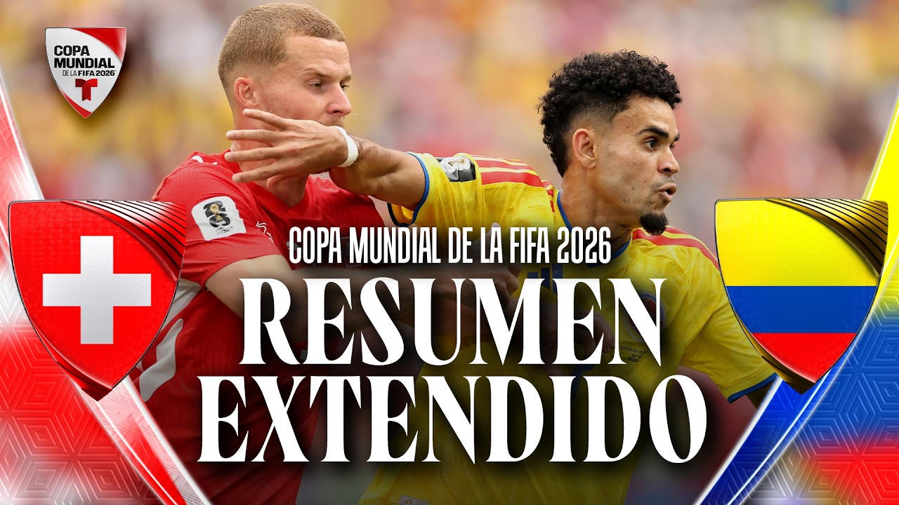 Resumen Suiza vs Colombia