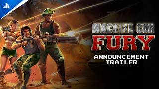 Machine Gun Fury – Announcement Trailer | PS5 & PS4 Games (2026) Trailer