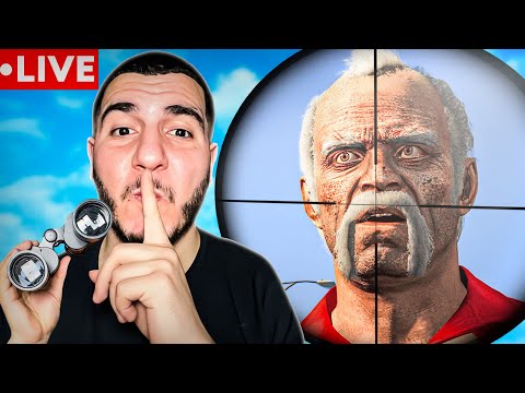 RP RETIREE STREAM SNIPING until you RAGE in GTA RP 😏😈