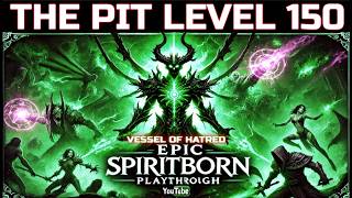 Diablo 4 PIT Runs 135-150: Fast Boss Kills with OP Spiritborn Build! OP BUFF 💥