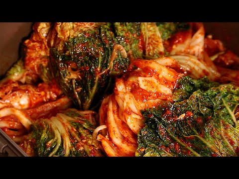 여름내내먹는 김장용 배추김치 담그는법