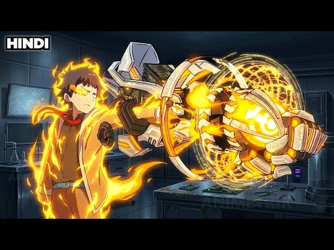 Weak Boy Is Accidentally Fused With Alien Arm And Becomes Unstoppable In Hindi | anime recap 