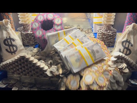 Nearly LOST It All Then THIS Happened! 1 Quarter Challenge High Limit Coin Pusher