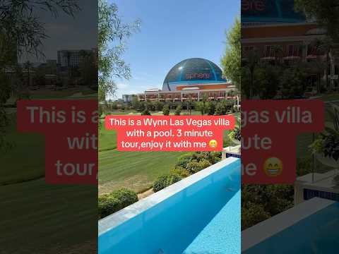 This is a high roller suite at Wynn Las Vegas