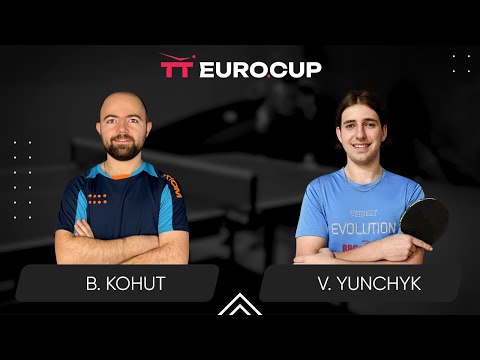 19:40 Bohdan Kohut - Valentyn Yunchyk 27.07.2024 TT Euro.Cup Ukraine Elite. TABLE 3