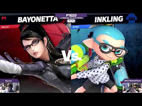 FREAKS Ultra 79 Singles Losers: Nanoir (Bayonetta) vs HMO | Melee Player (Inkling)