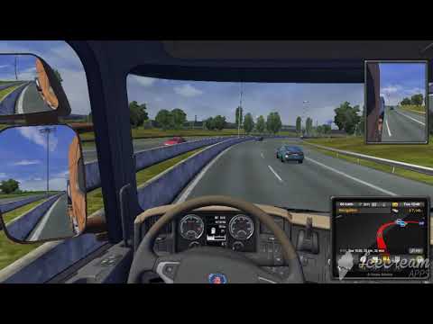 ETS2 Delivering Sand Strasbourg  Luxembourg 010