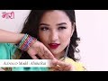 Alisha Rai BTS Of Nari Special Shrawan Issue Cover Shoot Nari Magazine
