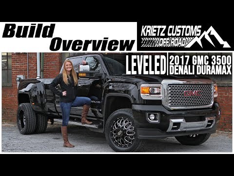 Leveled 2017 GMC Sierra Denali Dually with Marissa | Krietz Customs