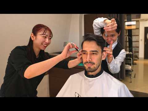 💈(ASMR) I Tried a Japanese VIP Barbershop for the First Time… WOW!🤑