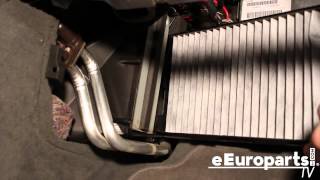 How to change your cabin air filter on a SAAB 9-5