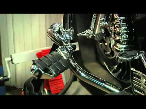 Kuryakyn Longhorn Offset Dually Highway Pegs at Motorcycle-Superstore.com