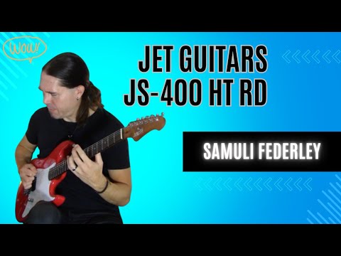 Jet JS-400 HT RD 400 Series Roasted Poplar Body Canadian Roasted Maple Neck 6-String Electric Guitar image 8