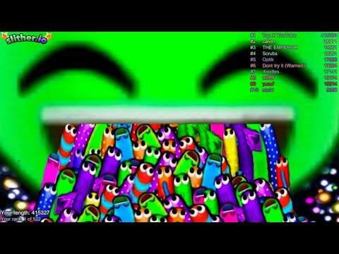 Slither.io A.I. Epic Skin Slitherio Best Gameplay - Love Skin - Slither.io Vip - World  record
